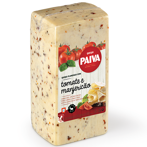 Loaf Flamengo Cheese with Tomato and Basil