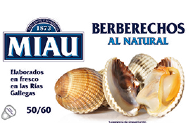 Cockles in their own juice