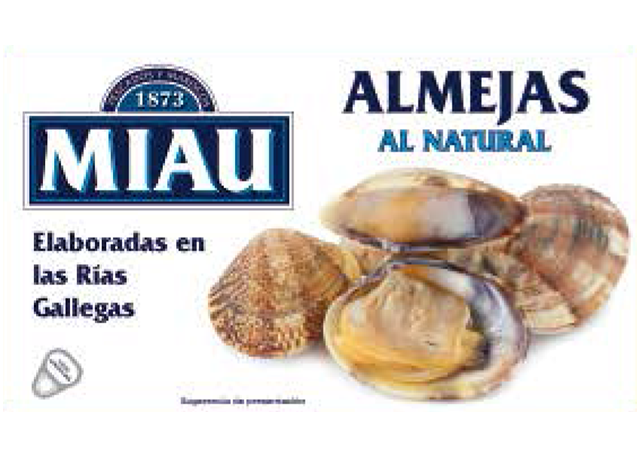 Clams in their own juice