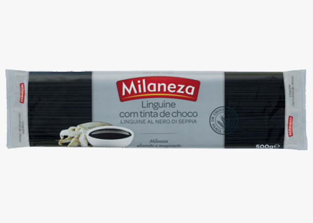 Pasta Saborizada con Tinta de Calamar