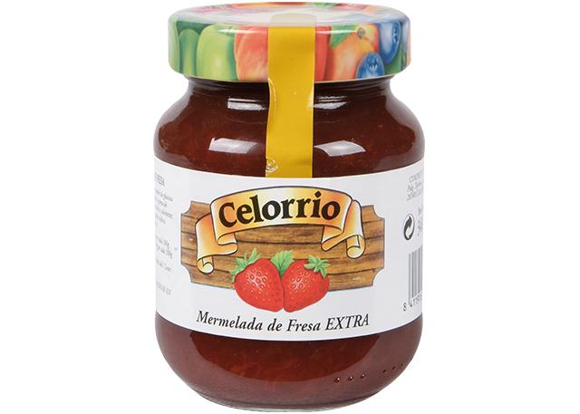 Mermeladas (sin gluten) vidrio Fresa