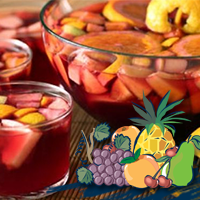 â€‹Fruit Cocktail and Liquor â€‹Coctel de Frutas y Licor